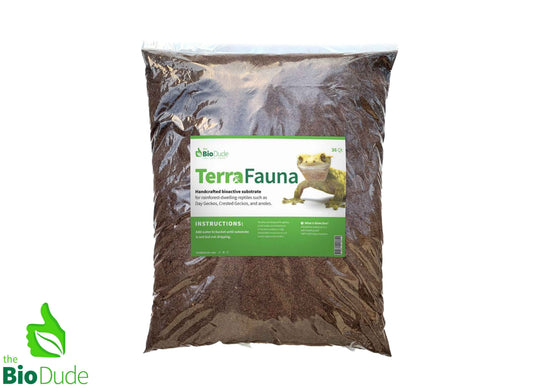 The Bio Dude - Terra Fauna 36 qt bag - Great for Crested and Gargoyle Geckos - DS