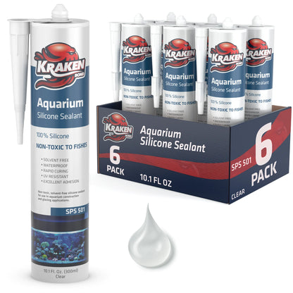 Aquarium 100% Silicone Sealant 10.1 fl oz