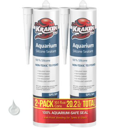 Aquarium 100% Silicone Sealant 10.1 fl oz