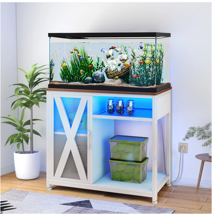 40-50 Gallon Fish Tank Stand with Power Outlets