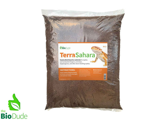 The Bio Dude - Terra Sahara 36 qt bag - Great for Bearded Dragons and Leopard Geckos - DS